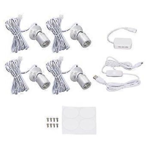 Applique murale LED de chevet moderne et élégante en métal à lumière chaude avec interrupteur pour chambre ou salon
