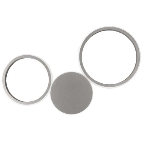 Applique murale LED design moderne en métal Pois - Silver