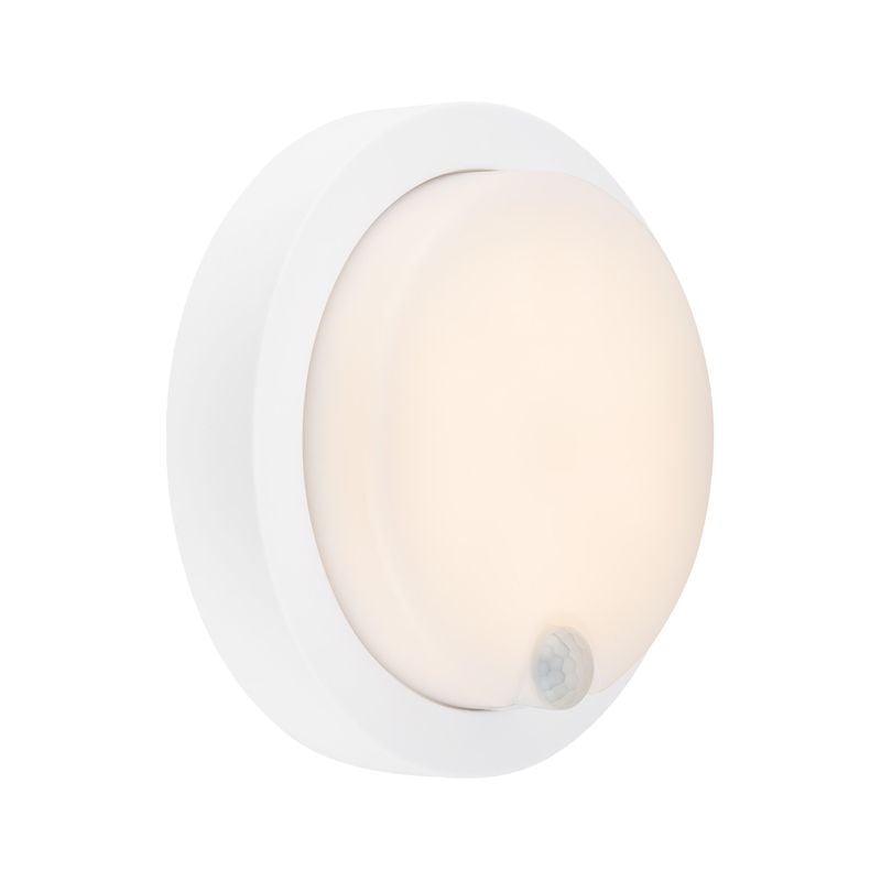 Applique murale led d'ext rieur piles, capteur, blanc, LED/4 w