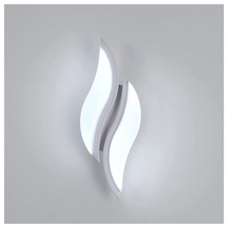 Applique murale LED d'intérieur, style moderne, 12W 1000LM, applique murale en acrylique, convient pour le salon, la chambre, la cage d'escalier, lumière blanche froide 6500K.