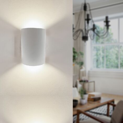 5500k 4000k Applique Faisceaux Cylindrique Ip44 Neutre Murale 6w Blanc Led Double ED2IH9W