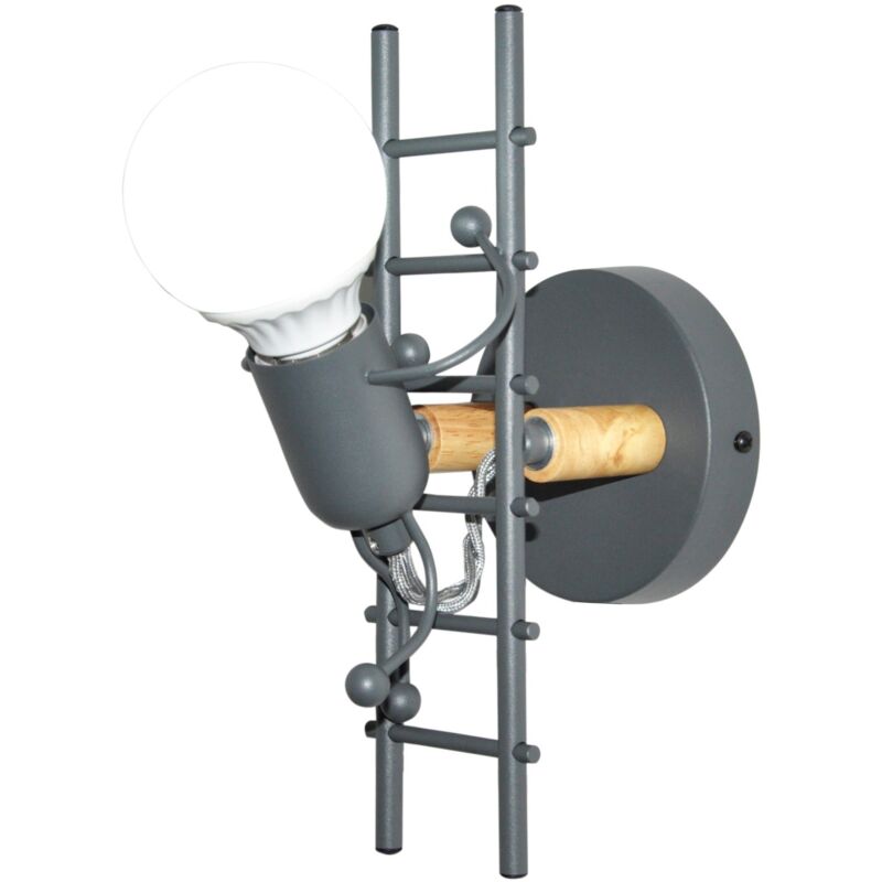 Barcelona Led - Applique décorative 'Doll' - E27 - Gris