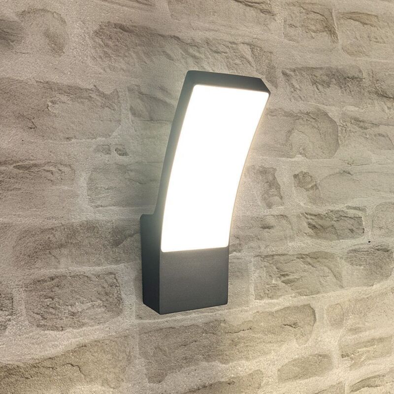 Applique murale led Extérieure thali 12W IP54 Température de Couleur: Blanc neutre 4000K Applique murale led Extérieure thali 12W IP54 Température de Couleur: Blanc neutre 4000K