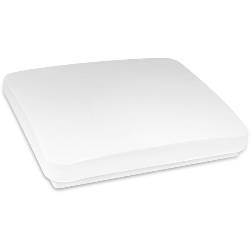 Applique murale led extra-plate carrée 18w neutre en métal