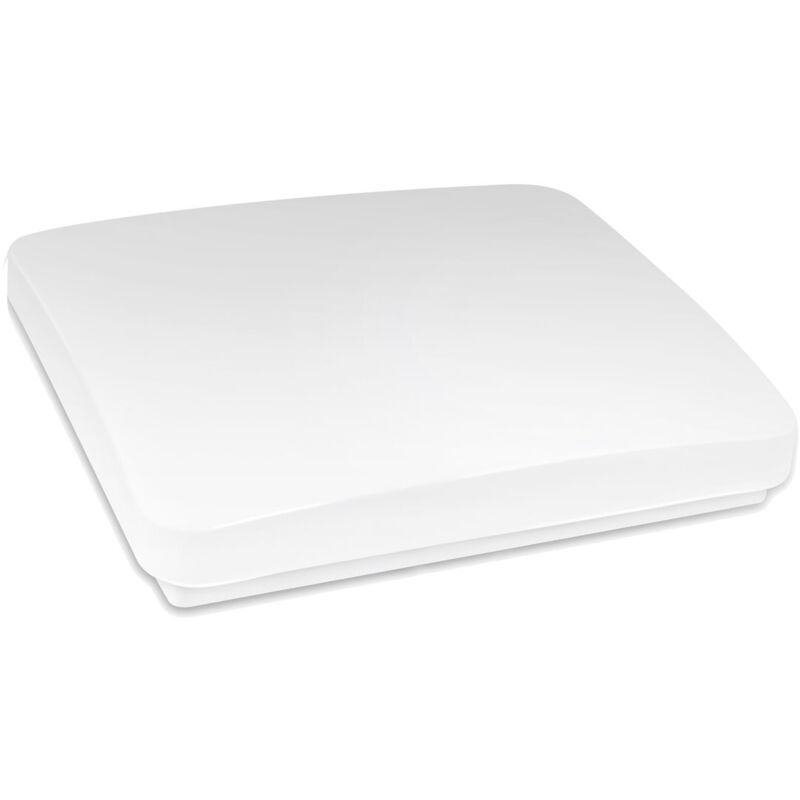 Applique murale led froide extra-plate carrée en métal 12w