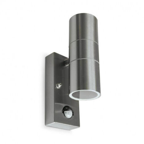 Applique Murale LED GU10 x2 Inox 304 IP54
