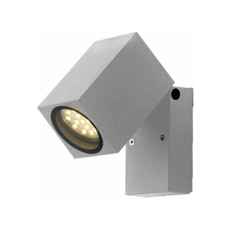 Silumen - Applique Murale led IP44 Orientable pour ampoule GU10 - Gris