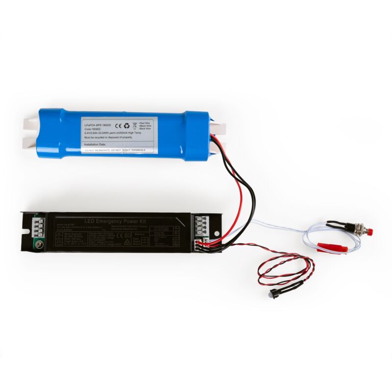 Driver LED d'urgence - Sortie 3W - 3h d'autonomie - Lumière Driver LED d'urgence - Sortie 3W - 3h d'autonomie - Lumière