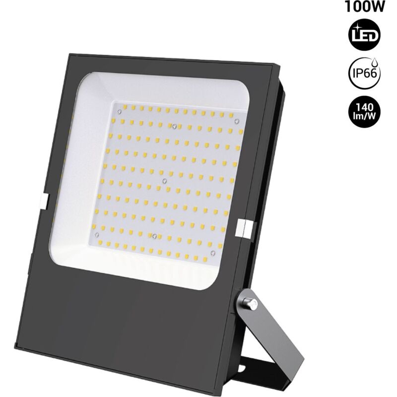 Projecteur led d'extérieur 100W - 12-24V dc - 120º - IP66 - Blanc Froid Projecteur led d'extérieur 100W - 12-24V dc - 120º - IP66 - Blanc Froid
