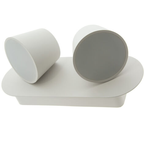 Applique murale LED "Kop-2" - Blanc