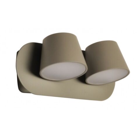 Applique murale LED "Kop-2" - Gris