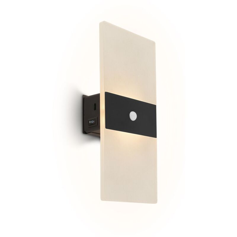 Applique murale led Lampe murale sans raccordement lectrique d tecteur de mouvement Batterie sans per age Applique murale led Lampe murale sans raccordement lectrique d tecteur de mouvement Batterie sans per age