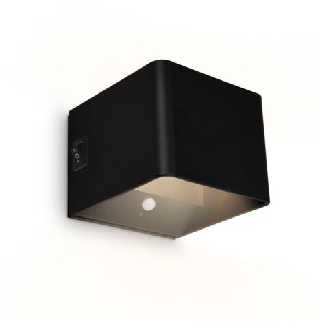 Applique murale LED Lampe murale sans raccordement  lectrique D tecteur de mouvement Batterie sans per age