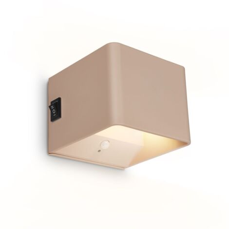 Applique murale LED Lampe murale sans raccordement  lectrique D tecteur de mouvement Batterie sans per age