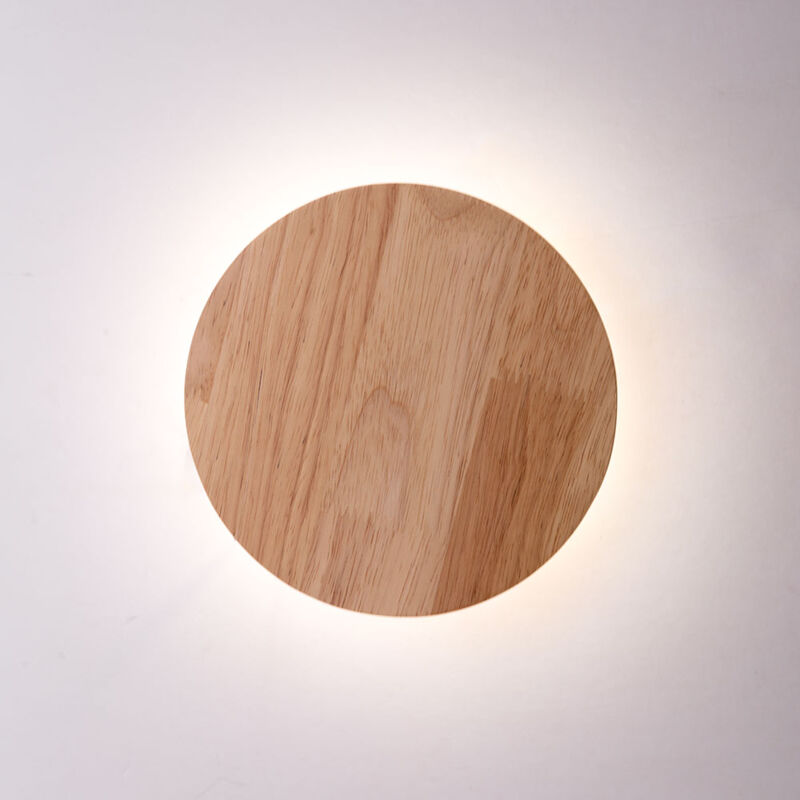 Greenice - Applique Murale led 12W 1 200Lm Ronde Bicolore 'Martina' cct Sélectionnable 40 000H [HO-CCT-LED69]