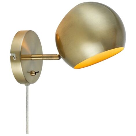 Applique murale led orientable laiton - markslojd - edgar 88840492 88840492 88840492 88840492