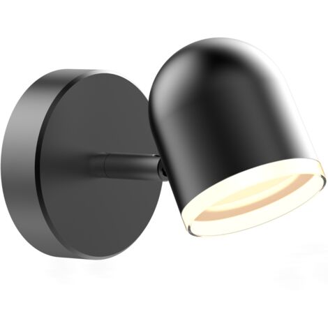 Applique murale LED orientable noire 3000K Polux RAWI