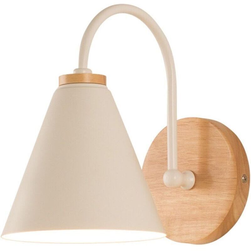 Applique murale LED pour bureau, chambre à coucher, chevet, balcon, lampe de lecture, simplicité moderne, idéale pour chambre à coucher, couloir,