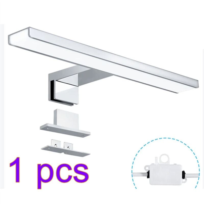 Applique murale led pour miroir letgospt, led intégrée en permanence, blanc froid, éclairage de maquillage, éclairage d'armoire 230V