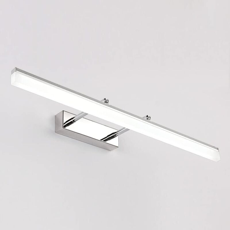 Applique murale LED rétractable en acier inoxydable, applique murale réglable à 180°, approche murale de salon intérieur minimaliste moderne,