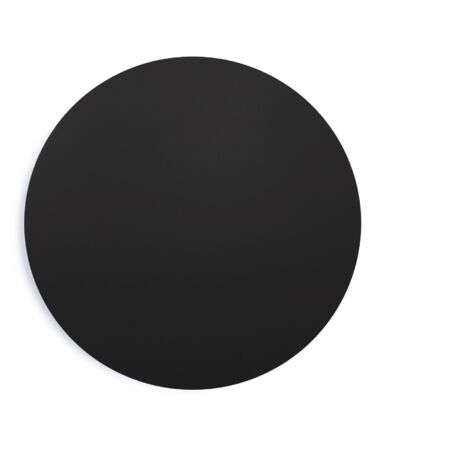 Applique murale LED ronde "Eclipsis" 12W - 3000K - IRC90 - - Noir