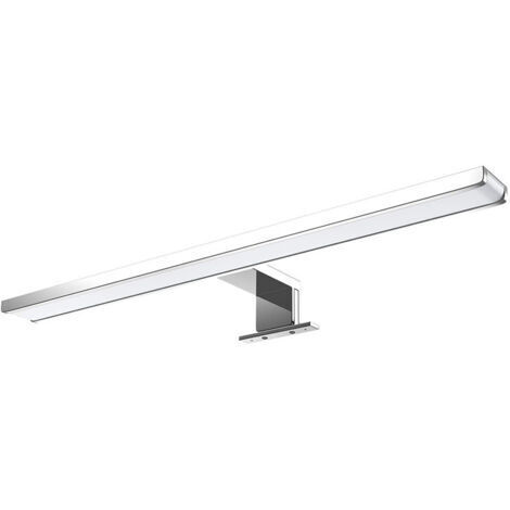 Applique Murale LED Salle de Bain 6000K 30cm Pour Maquillage Armoire, IP44 6W 820LM Facile à installer