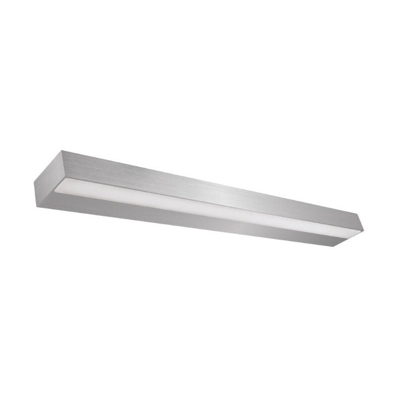 Struhm - Applique Murale led smd 9W IP44 Argenté - Blanc Neutre 4000K - 5