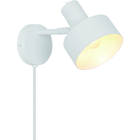 Applique murale MATIS  Métal Blanc, H.17  IP20  E27 /Nordlux  Intérieur