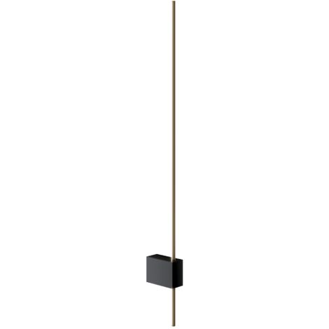 Applique murale Maytoni Pars LED 6W 3000K 62cm noir/or