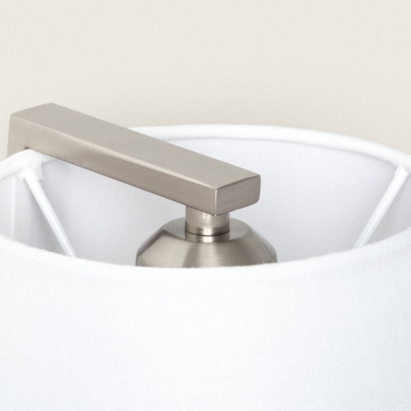 Ledkia - Applique Murale Métal Eikho Blanc