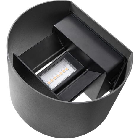 Applique murale MILDA  Aluminium Anthracite, H.10 - IP44 - LED Module /Nordlux Extérieur