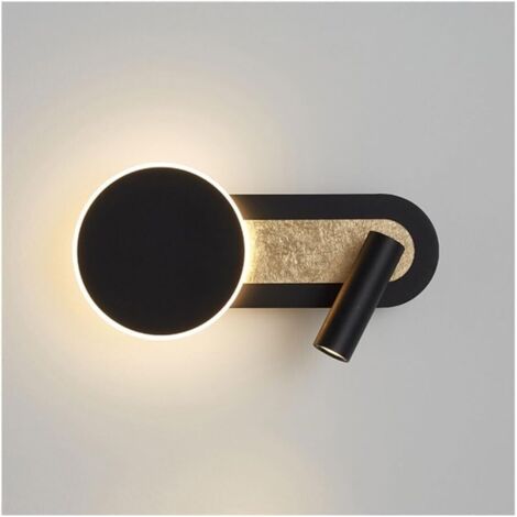 Applique murale minimaliste moderne en acrylique, applique LED, idéale pour les chambres, les tables de chevet et autres endroits.