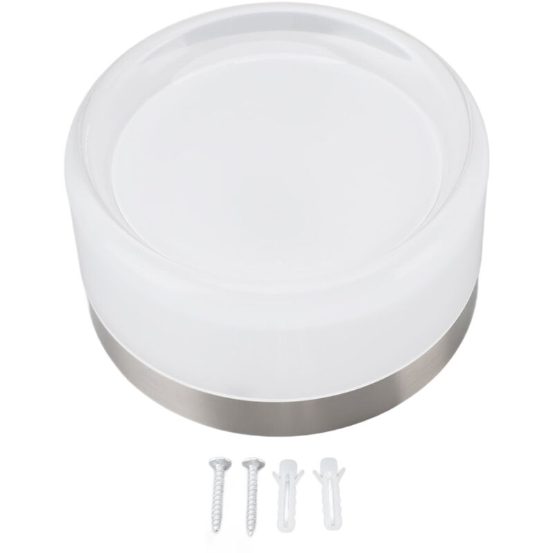 Applique murale minimaliste moderne ronde en acrylique 3000K à led chaude pour chambre à coucher et salon