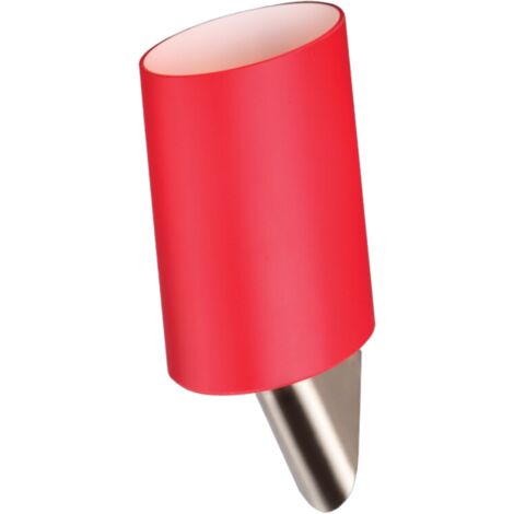Applique murale minimaliste rouge KAKADU E14 60W Maxlight