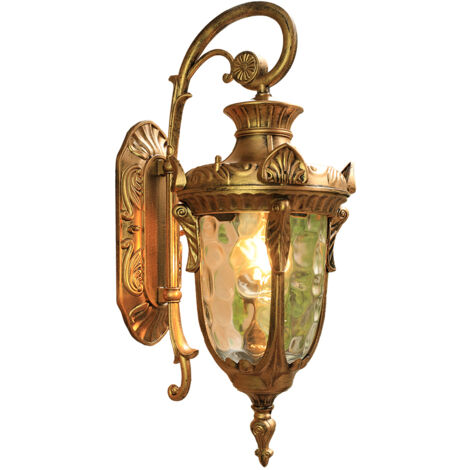 Applique murale moderne étanche, applique d'extérieur en aluminium, lampe de jardin domestique (ampoule non fournie)