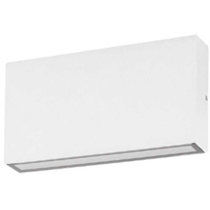 Applique murale moderne gea led ges2210 led ip65, aluminium blanc, double émission Applique murale moderne gea led ges2210 led ip65, aluminium blanc, double émission