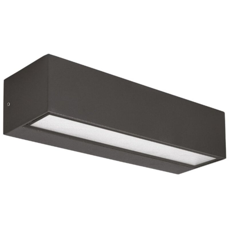 Applique murale moderne gea led ges2244 led ip65, aluminium anthracite, double émission Applique murale moderne gea led ges2244 led ip65, aluminium anthracite, double émission