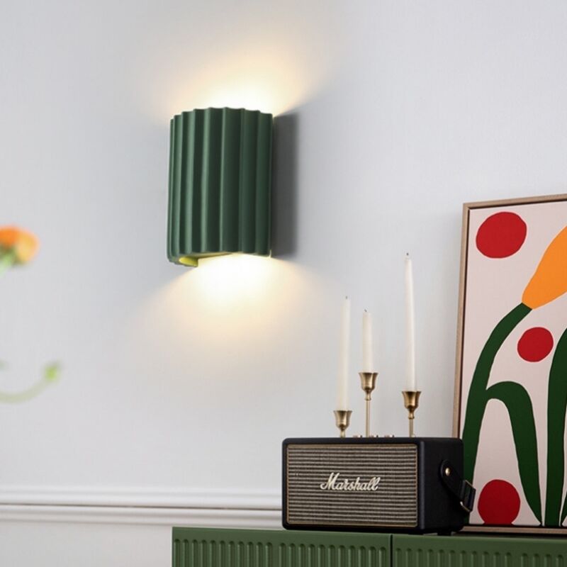 Applique Murale Moderne Lampe Murale Up Down Vert Lumière Blanche Chaude 1Pcs Applique Murale Moderne Lampe Murale Up Down Vert Lumière Blanche Chaude 1Pcs