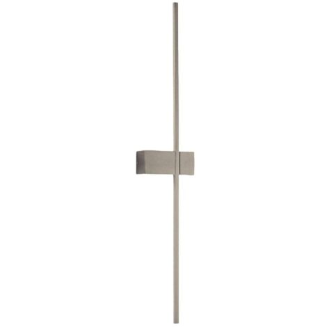 Applique murale moderne led en titane, aluminium et silicone gea luce cynara ap fcyat1