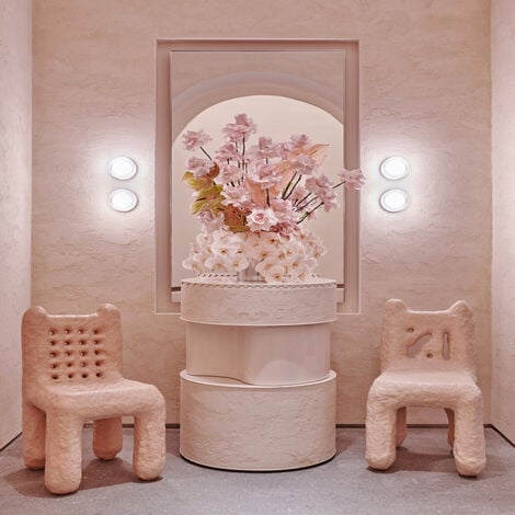 BRILLIANT Lampe Andaluz Applique Murale 2 Lampes Fer/verre Mat | 2x C35, E14, 40W, Adapté Aux Bougies (non Incluses) | Échelle A à E | Convient Aux Lampes LED