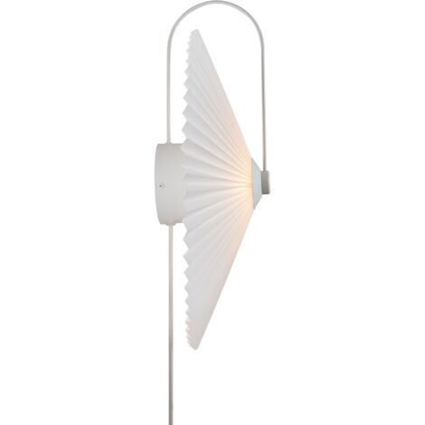 Applique murale NADIA  Matière plastique Blanc, H.50.5 - IP20 - E14 /Nordlux Intérieur