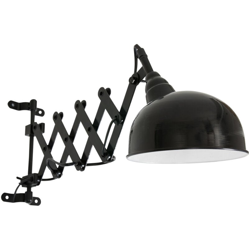 Steinhauer - applique murale - Yorkshire - noir - métal - lampe à