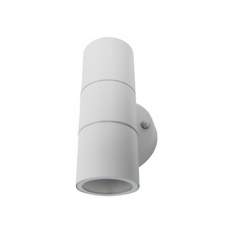 Applique Murale led IP44 Double Faisceau GU10 - Blanc Silumen