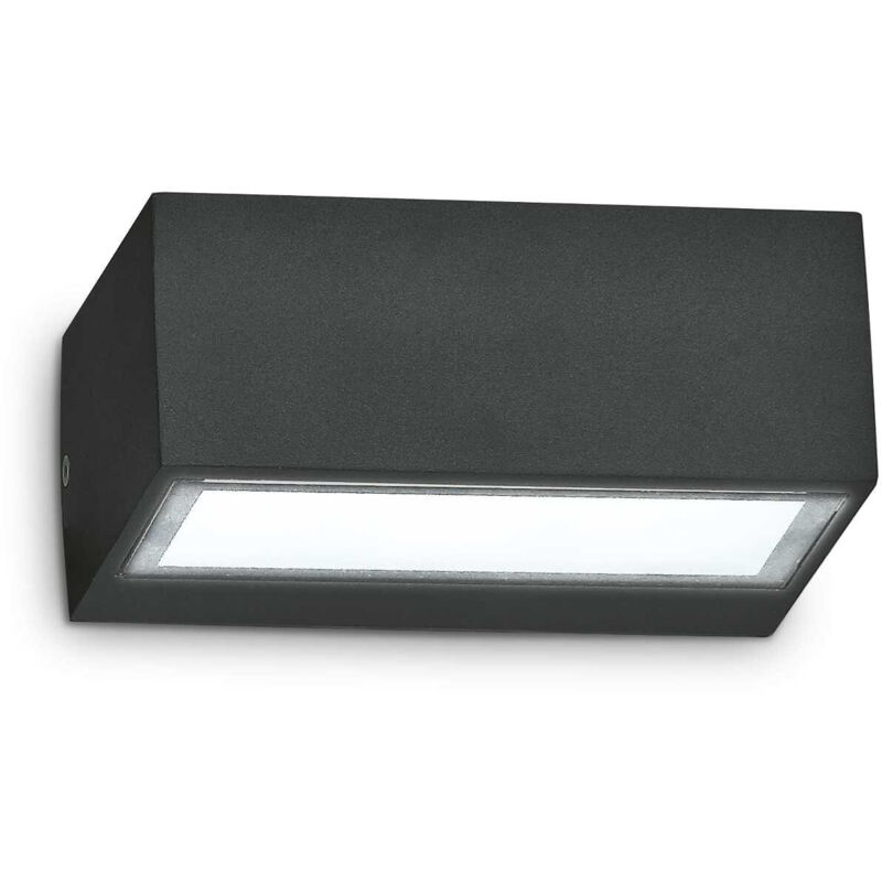 IDEAL LUX Applique murale Noire TWIN 1 ampoule