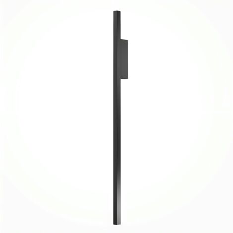 Applique murale noire – barre verticale minimaliste SALEM
