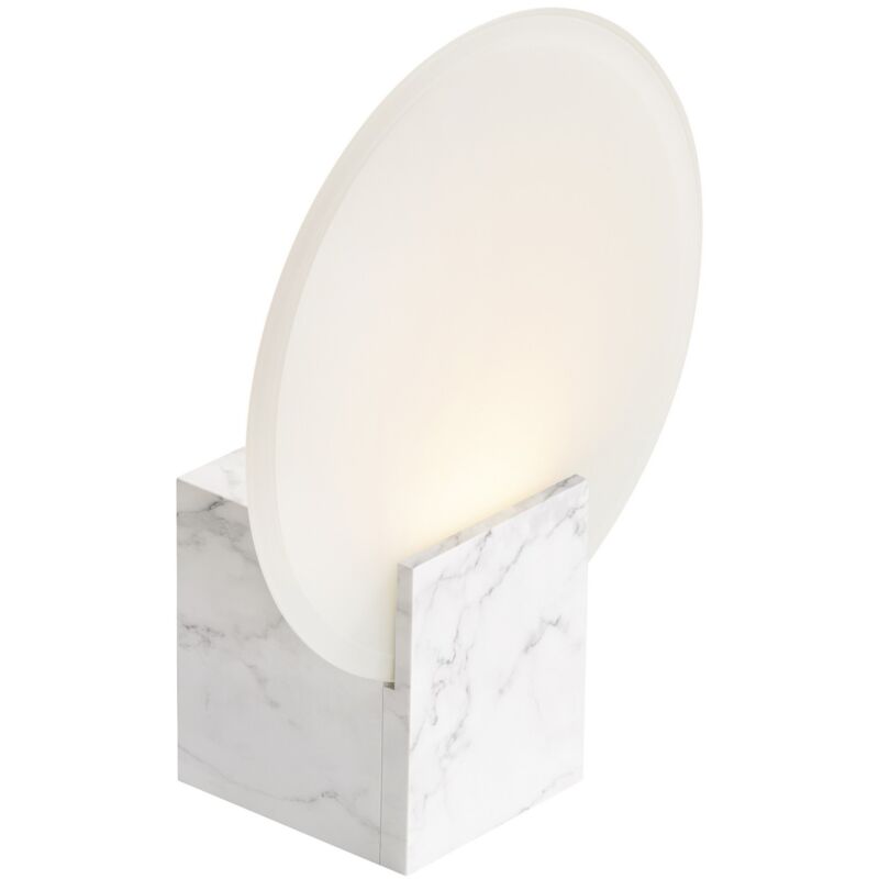 Applique murale hester Matière plastique Marbre, H.25.5 - IP44 - led Module / Nordlux Intérieur