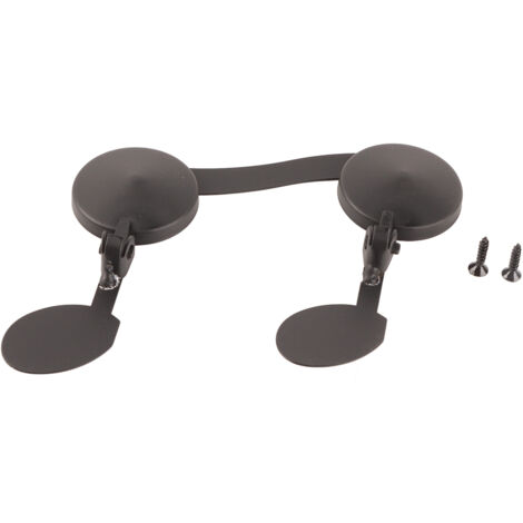 Applique Murale Note de Musique Noir, Support Bougie Mural Décoratif en Forme de Note