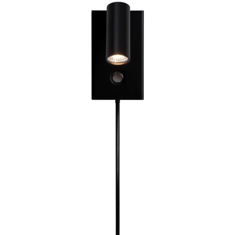 Applique murale OMARI  Métal Noir, H.12 - IP20 - LED Module /Nordlux Intérieur