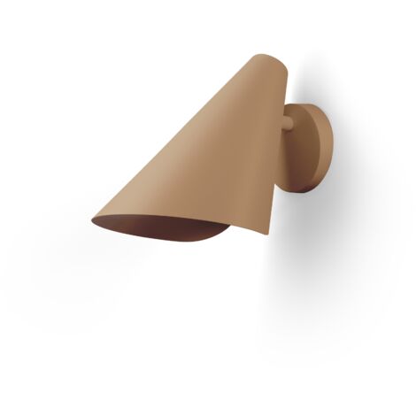 Applique murale orientable en marron