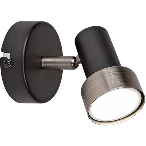 Applique murale orientable GU10 noir mat Konrad Rabalux